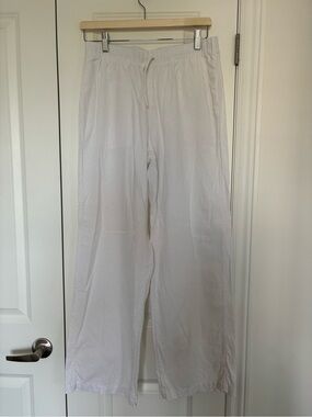 Aritzia Babaton linen blend pant